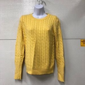 Gap Yellow Knit Sweater